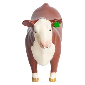 Little Buster Show Bull Toy  - Hereford Little Buster Toys